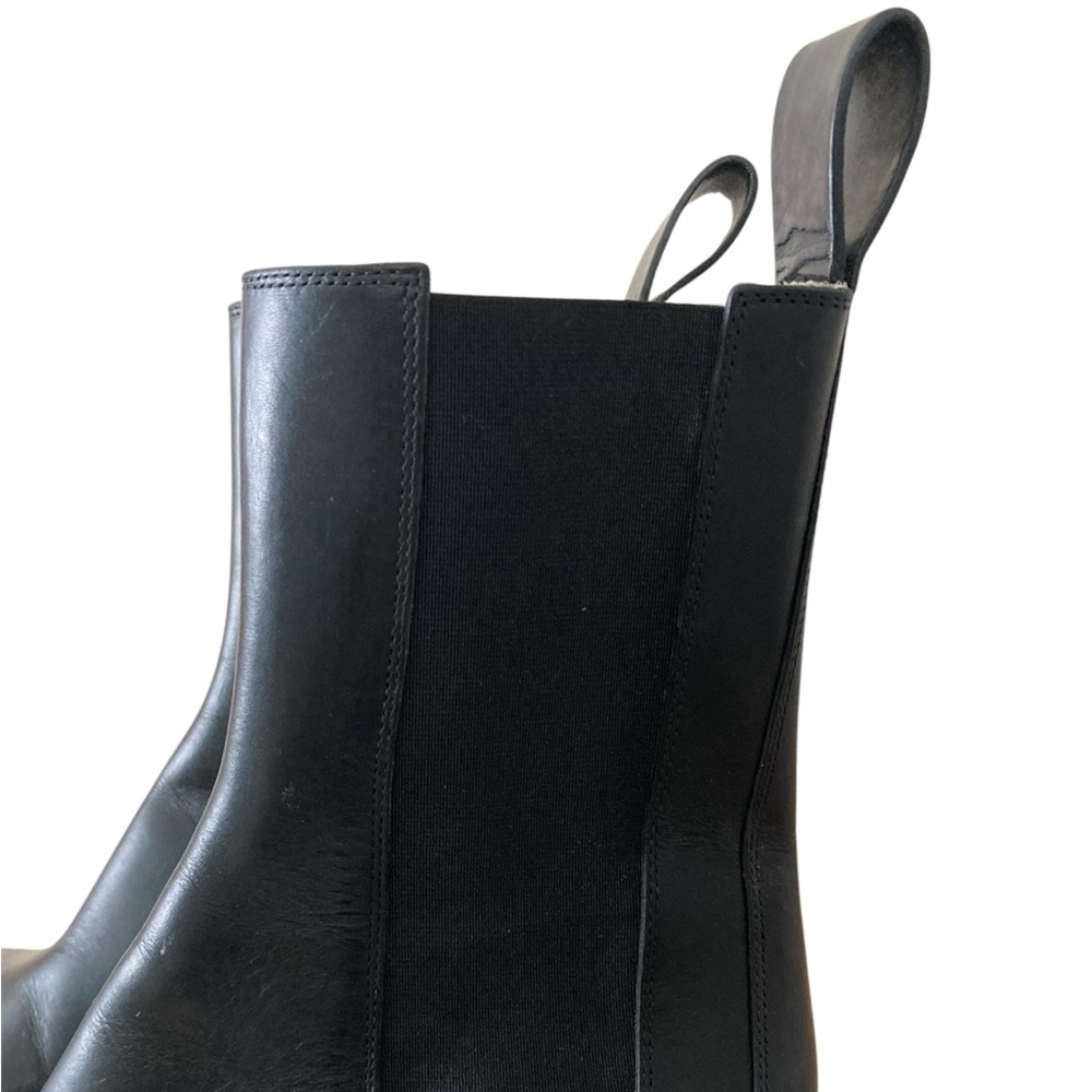 HP  Veneta Black Lemonade ‘Flash’ Platform Chelsea Boot - Picture 6 of 10
